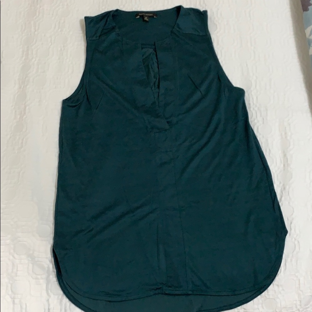 Banana Republic Teal V-Neck Tank
